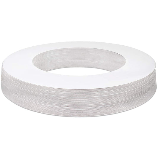 Beauticom (250 Pieces Wax Warmer Universal Protective Collars Ring For 14Oz Wax Can
