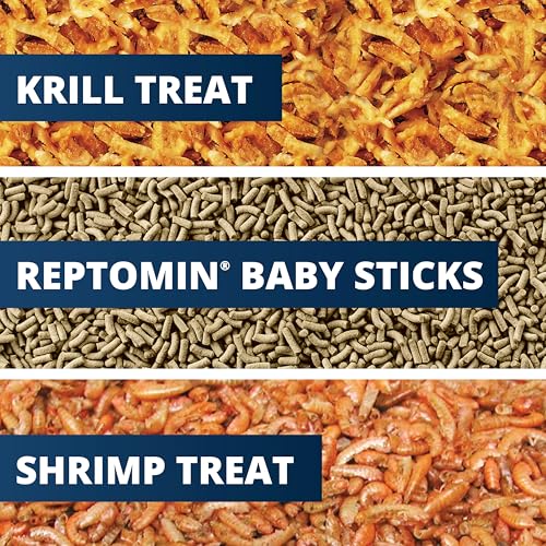 Tetra ReptoMin 3-in-1 Select-A-Food, 1.94 Ounces (55 Grams), Food and Treats Formulated for Aquatic Turtles - size: 1.94 Ounce (Pack of 1)