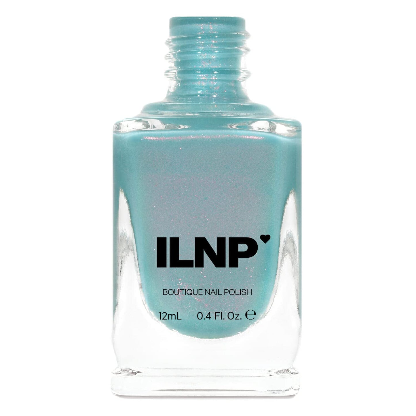 Ilnp Valentina - Milky Teal Sheer Shimmer Nail Polish