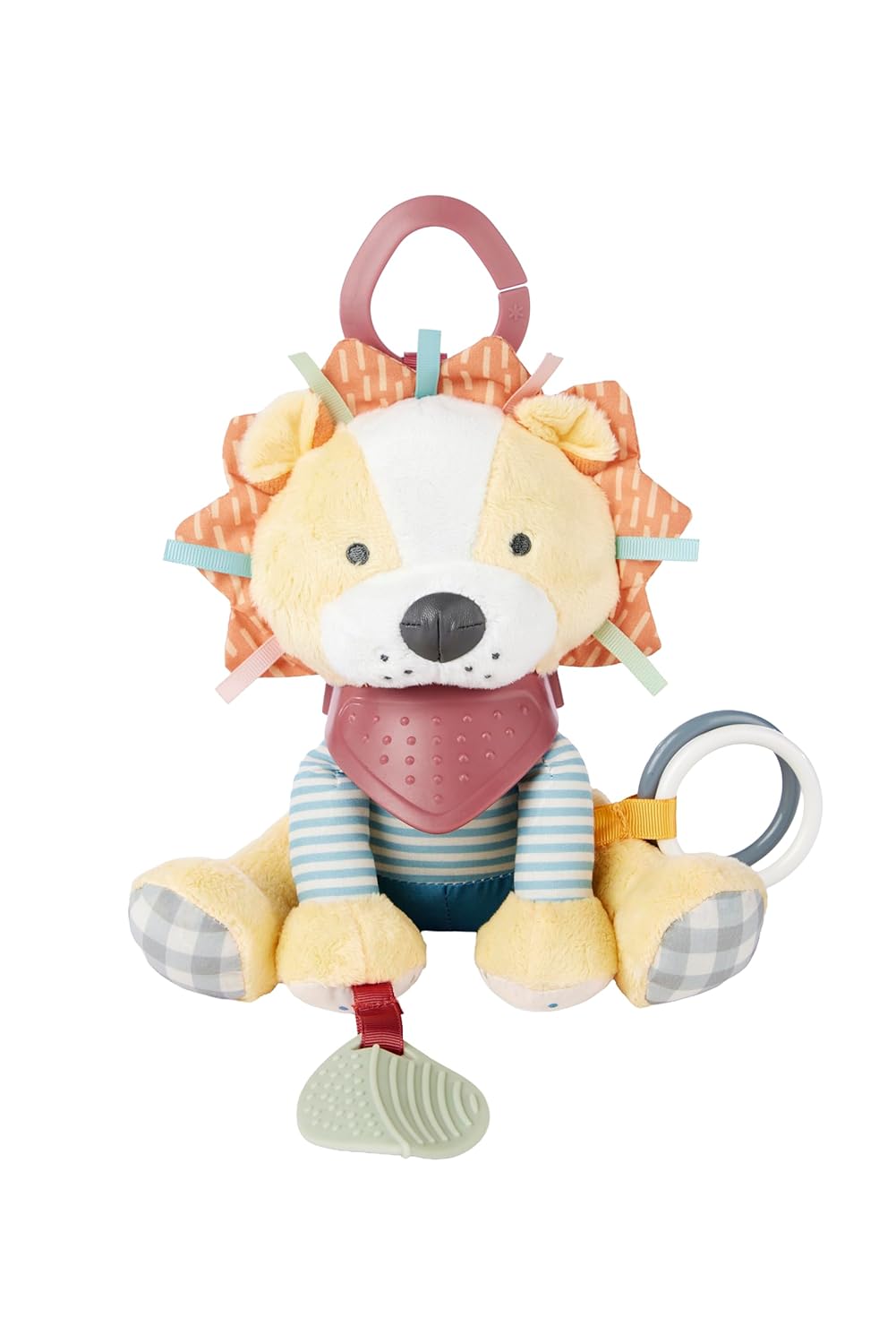 Skip Hop Bandana Buddies Baby Activity and Teething Toy with Multi-Sensory Rattle and Textures