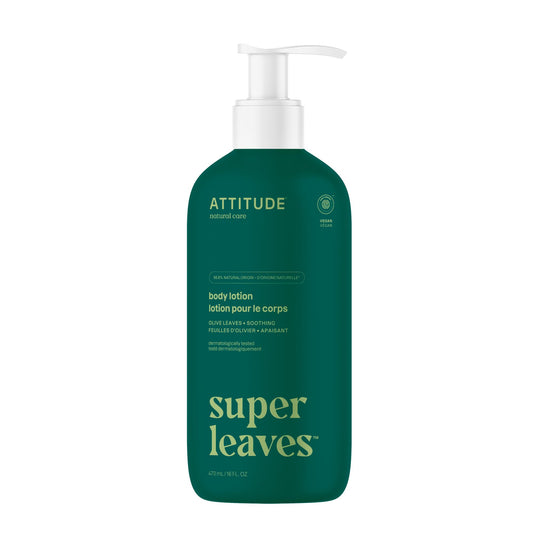 Attitude Body Lotion, Ewg Verified Moisturizer, Vegan Skin Care Products, Non-Greasy, Hydrating For Dry Skin, Cruelty Free, Soot