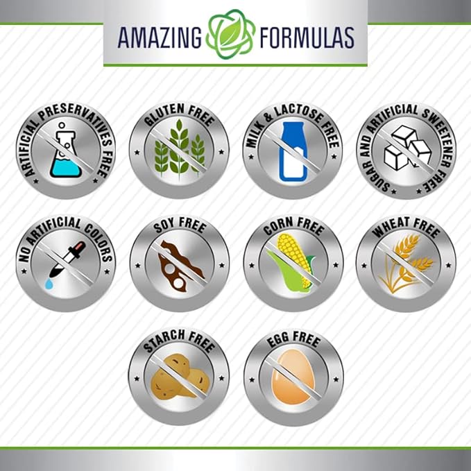 Amazing Formulas Chromium Picolinate | 1000 Mcg Tablets Supplement | Non-GMO | Gluten Free | Made in USA (1 Pack, 360 Count)