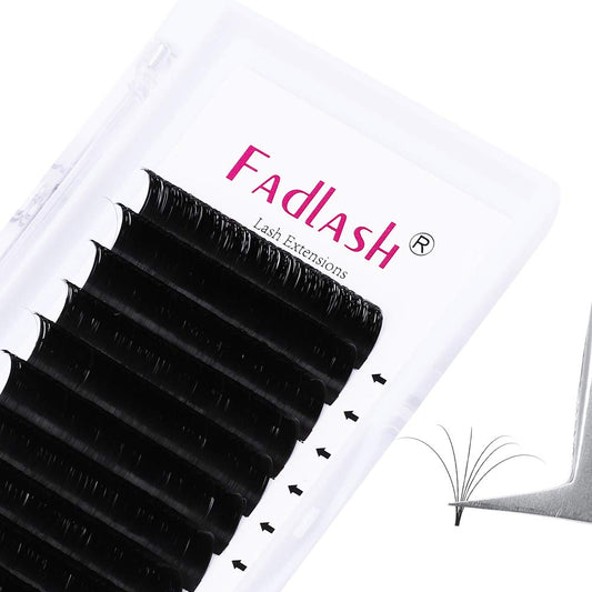 Lash Extension Dd Curl Easy Fan Volume Lashes Self Fanning Eyelash Extensions Easy Blooming Lash Extensions 8-30Mm Supplies (0.0