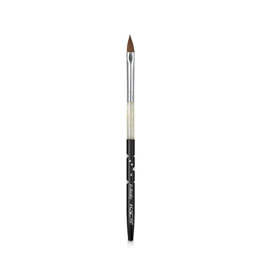 Kads Kolinsky Sable Acrylic Nail Brush Fashion Acrylic Nail Brushes For Nail Art Size 4#
