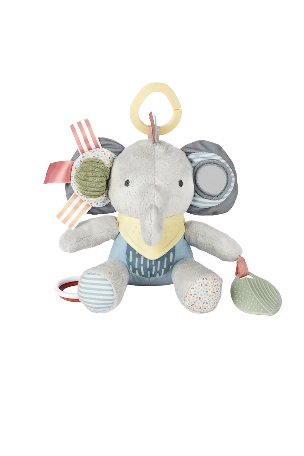 Skip Hop Bandana Buddies Baby Activity and Teething Toy with Multi-Sensory Rattle and Textures