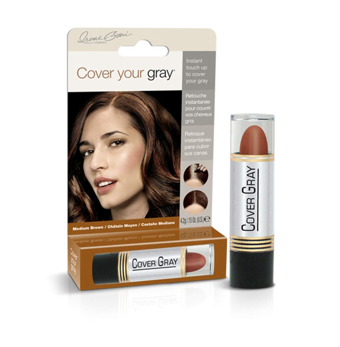 Cover Your Gray Hair Color Touch-Up Stick - Medium Brown