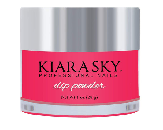 Kiara Sky Dip Powder. Pinkaholic Long-Lasting And Lightweight Nail Dipping Powder. (1 Ounce)