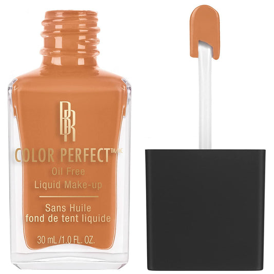 Black Radiance Color Perfect Liquid Full Coverage Foundation Makeup, Clove, 1 Ounce