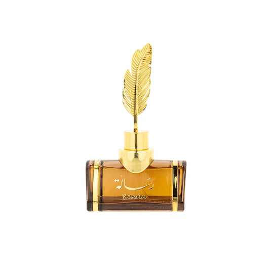 Arabian Oud Perfume Unisex Resala 100 Ml 3.4 Oz | Dark Chocolate, Oud And Saffron Fragrance | Fruity Oriental Scent