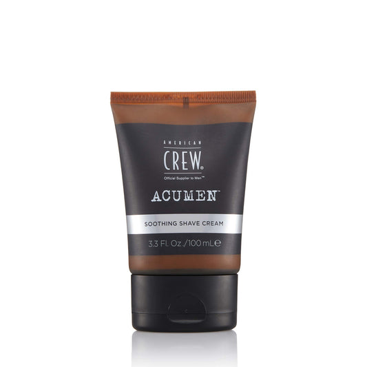 American Crew Shave Cream for Men, Soothing Cream Formulated with Bisabolol for Smooth, Fresh Skin, 3.3 Fl Oz
