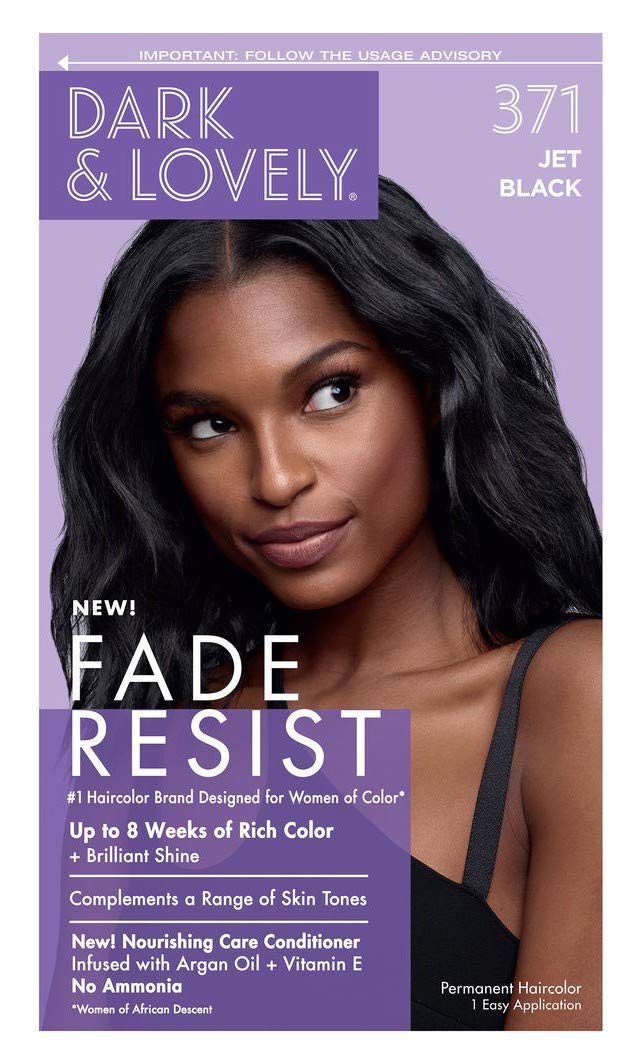 Dark & Lovely Color #371 Jet Black (6 Pack)