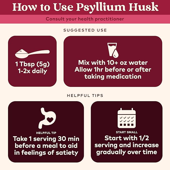 ORGANIC INDIA Psyllium Herbal Powder - Whole Husk Fiber Supplement, Digestion Support, Vegan, Gluten-Free, USDA Certified Organic, Non-GMO, Soluble & Insoluble Fiber Source - 12 oz