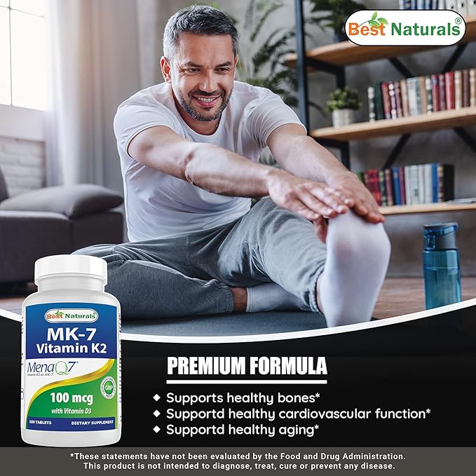Zinc Citrate 30 mg & Vitamin K2 (MK7) with D3