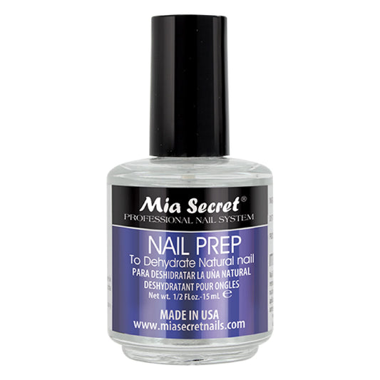 Mia Secret Professional Acid Free Natural Nail Prep Dehydrator, 15ml - Enhanced Bonding Dehydrator for Acrylic Powder and Gel Na
