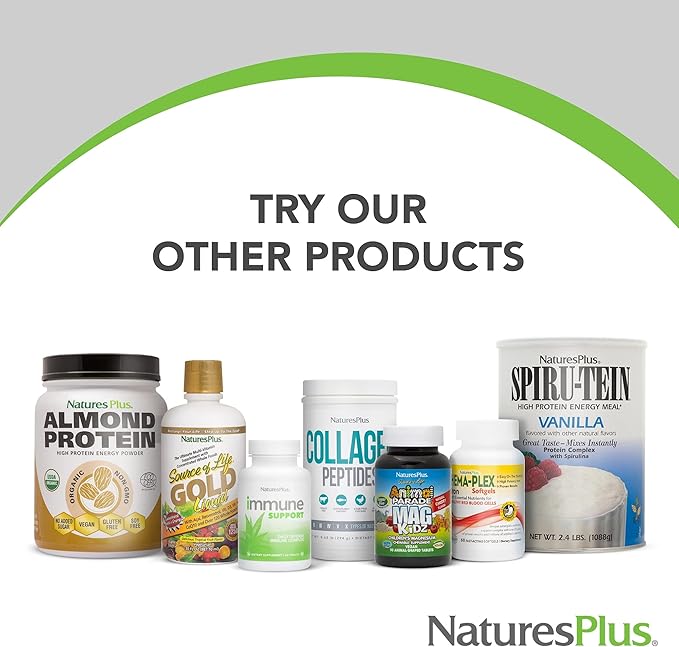 Natures Plus Ultra Garlite 1000 mg - 90 Tablets - Reduced-Odor Garlic - Nutritional Support for Free-Radical Defense & Immune Health - Sustained Release - 90 Servings