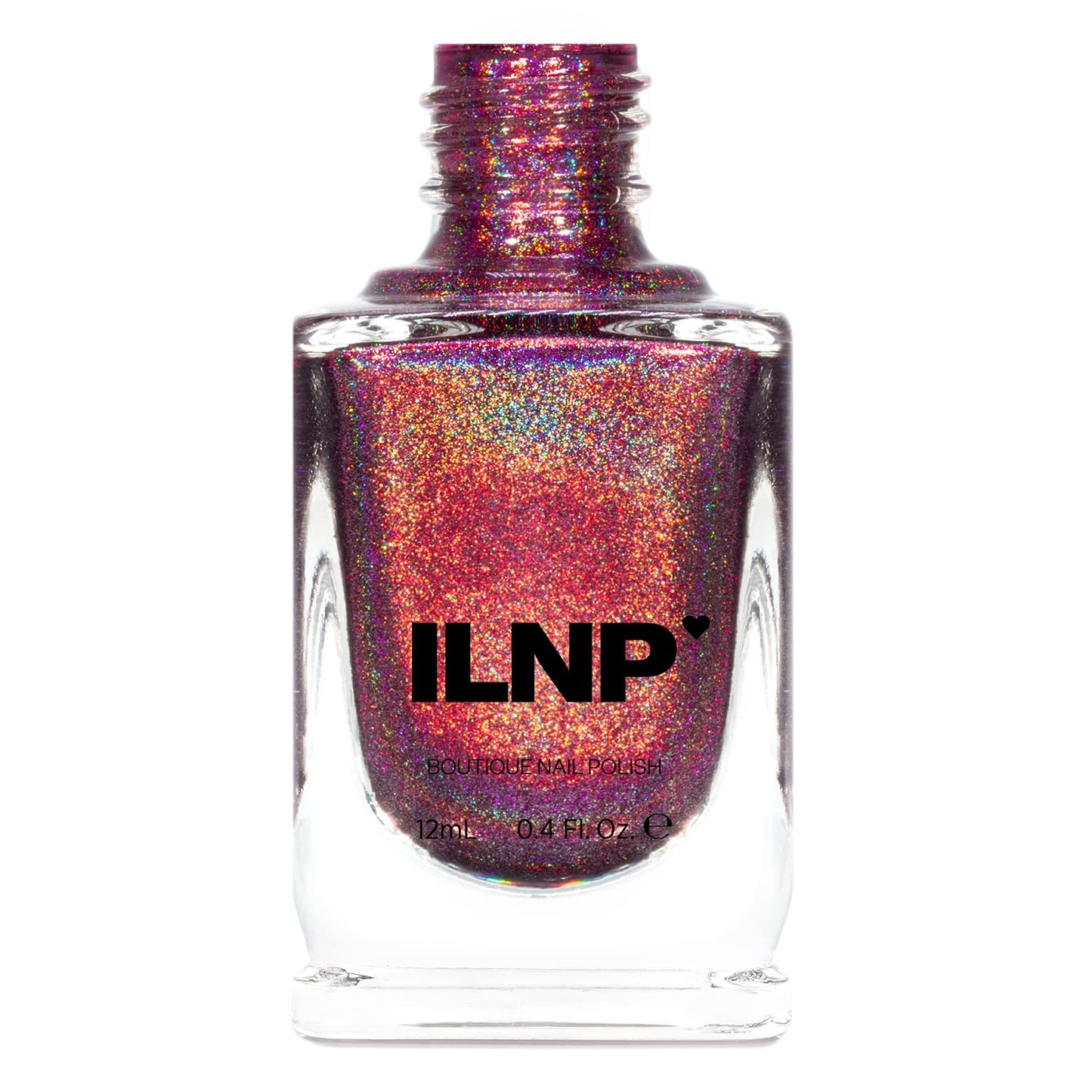 Ilnp Love Language - Rich Cabernet Red Ultra Holo Nail Polish