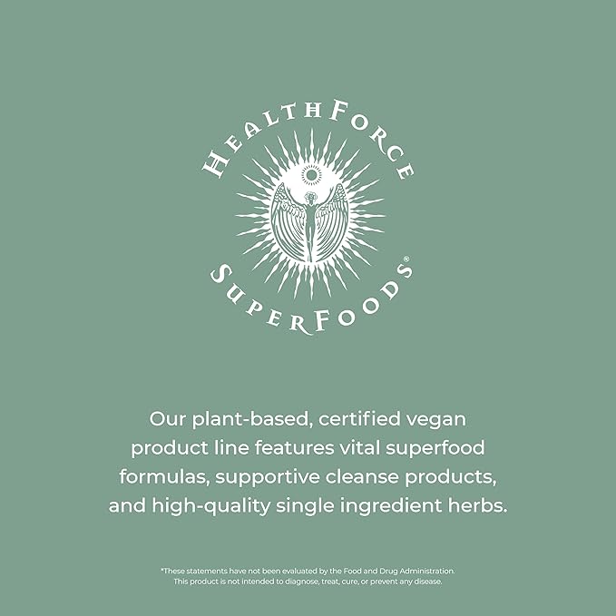 HealthForce SuperFoods Spirulina Manna - Tablet - 1200 Vegan Tablets