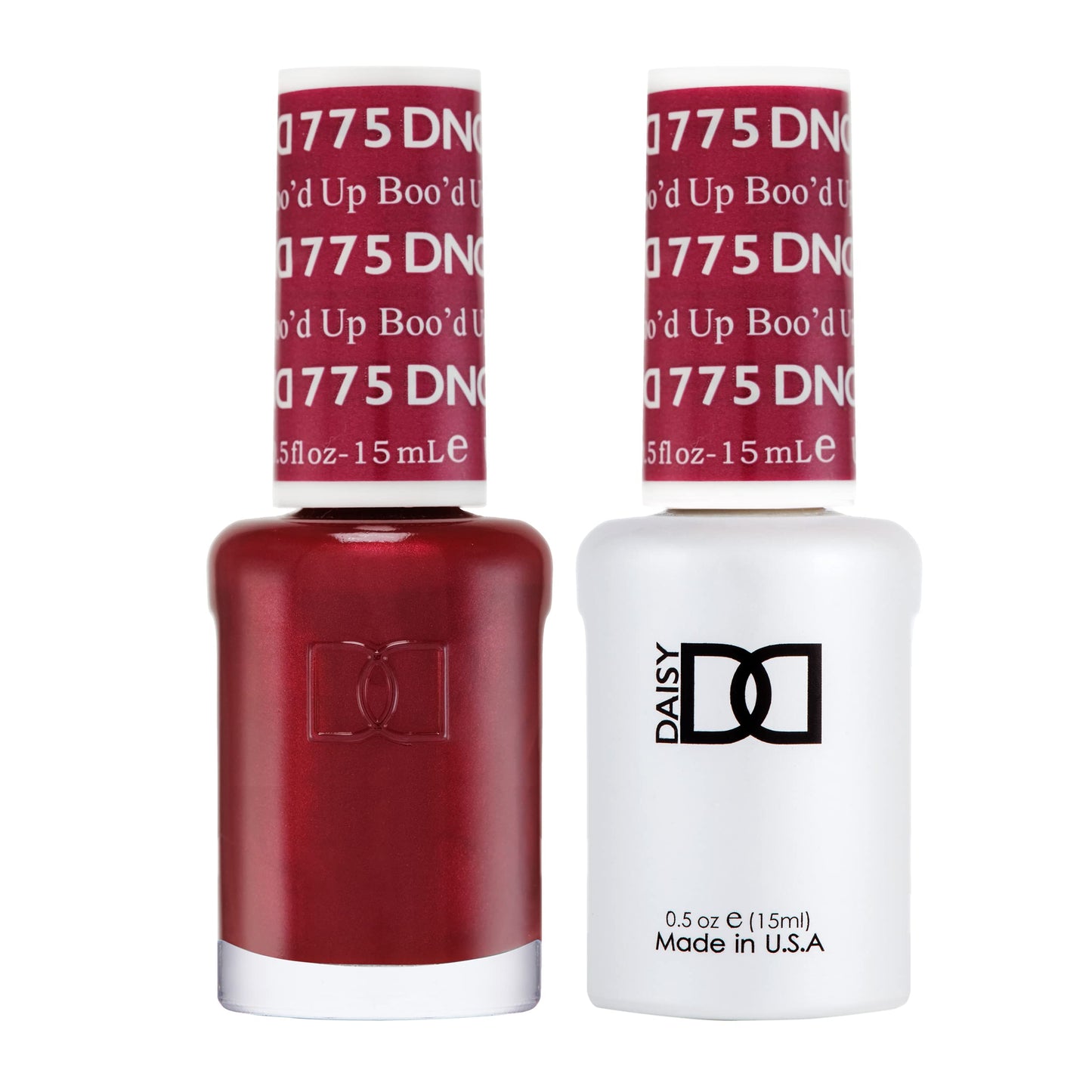 Dnd Gel Polish Set - 1 Each Of Red Gel Polish And Red Nail Polish, 775 Bood Up, 0.5 Fl Oz