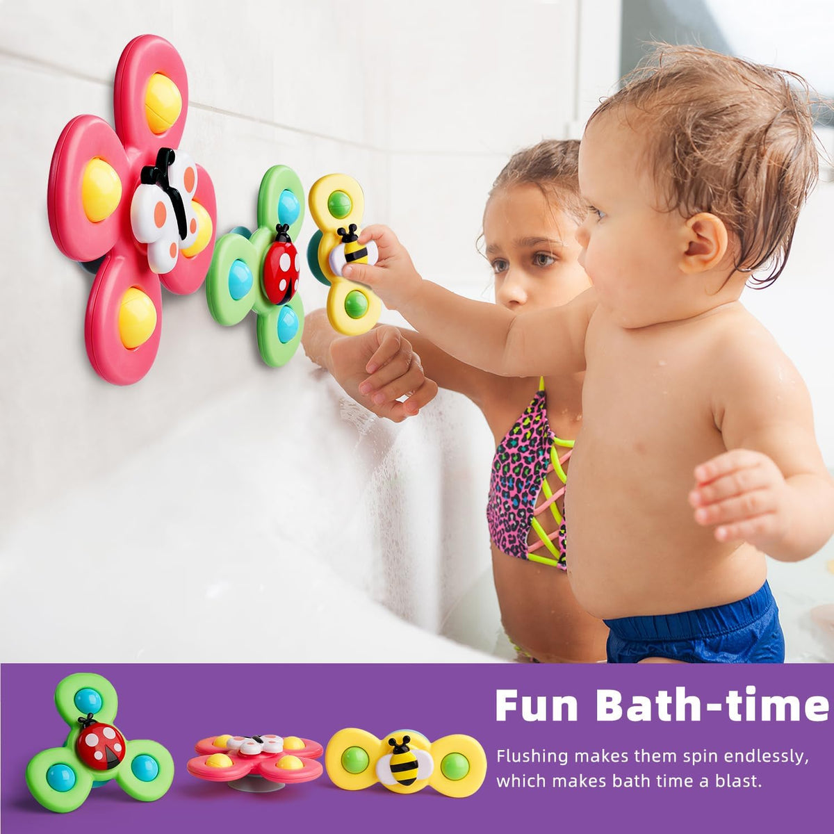 LiKee Strong Suction Cup Fidget Toys: Captivating Motion and Multi-Sensory Stimulation for Babies and Toddlers