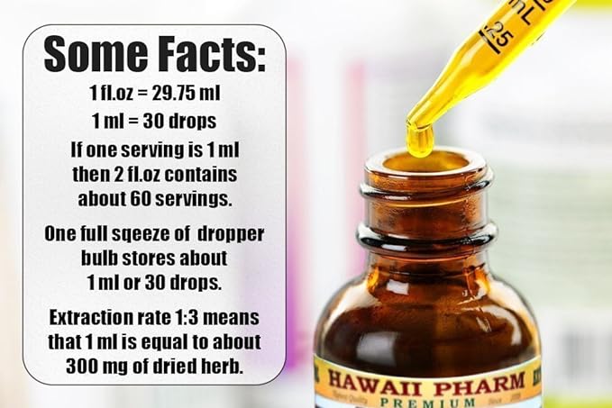 Coptis Alcohol-Free Liquid Extract, Coptis (Rhizoma Coptidis) Dried Root Glycerite Hawaii Pharm Natural Herbal Supplement 4x4 oz