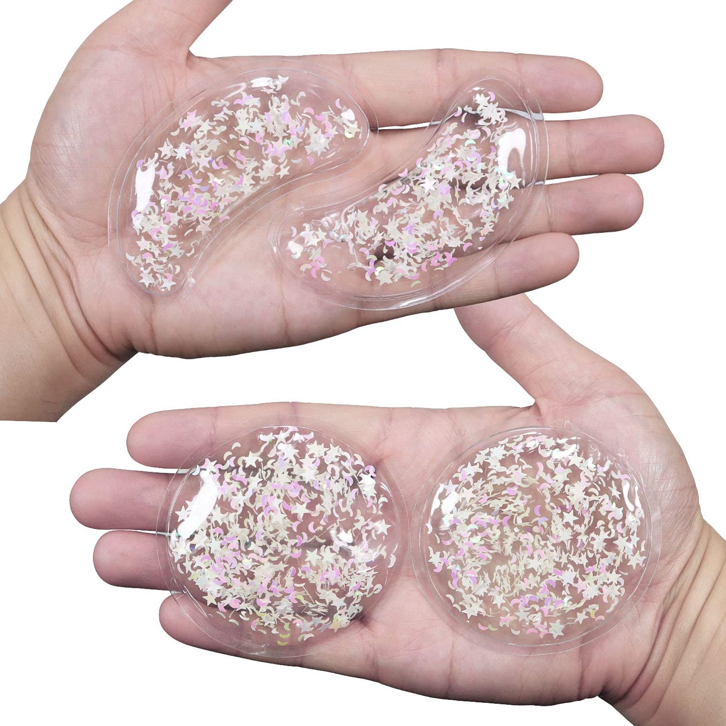 Gel Ice Pack Reusable Cooling Eye Pads And Under Eye Patches,Eye Hot Cold Treatment Pack For Redness,Pain Relief And Eye Relax
