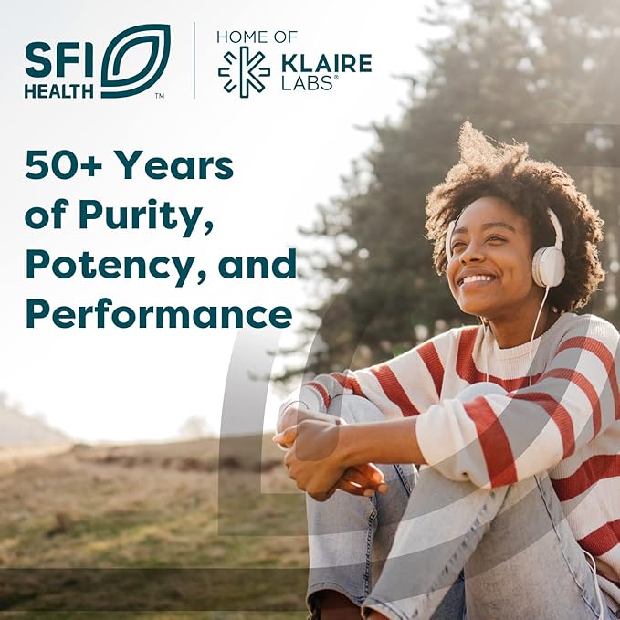 Klaire Labs SFI Health Mag Complete - Magnesium Complex Supplement - with Bioavailable Magnesium Succinate, Taurinate, Malate & Citrate - Support A Healthy Heart, Energy & Nerves (120 Capsules)