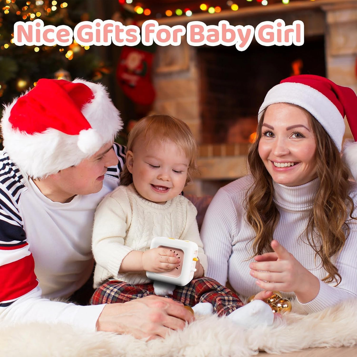 SOCBTNSO Montessori Busy Cube Travel Toy for Toddlers | Learning Fine Motor Skills, 1st Birthday Gifts for 1 Year Old Girl, 6 9 12 Months Baby