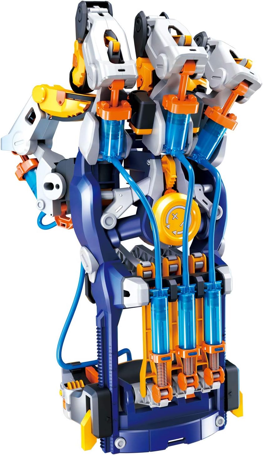 Thames & Kosmos Mega Cyborg Hand STEM Experiment Kit with Hydraulic Gripping Capabilities