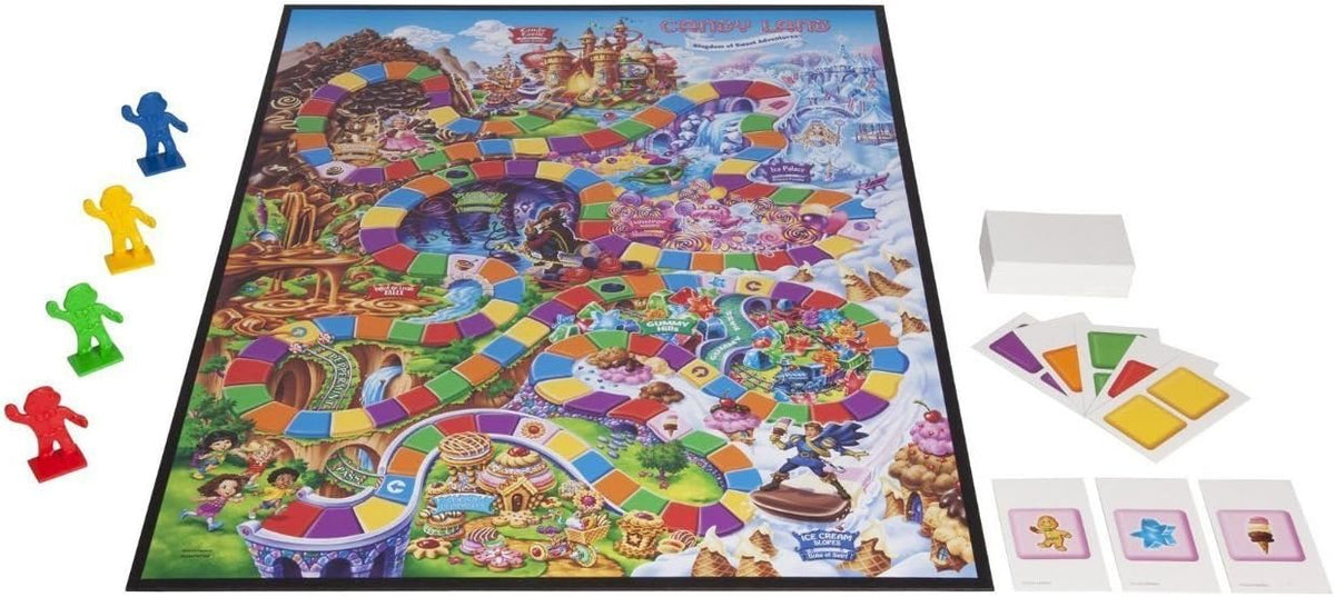 hasbro gaming candy land kingdom of sweet adventures board game for kids easter gifts boys girls ages 3 up