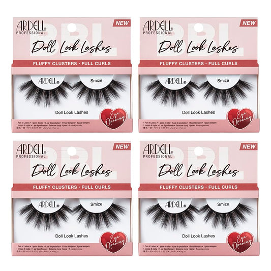 Ardell Doll Look Lashes Smize, 4 Pack