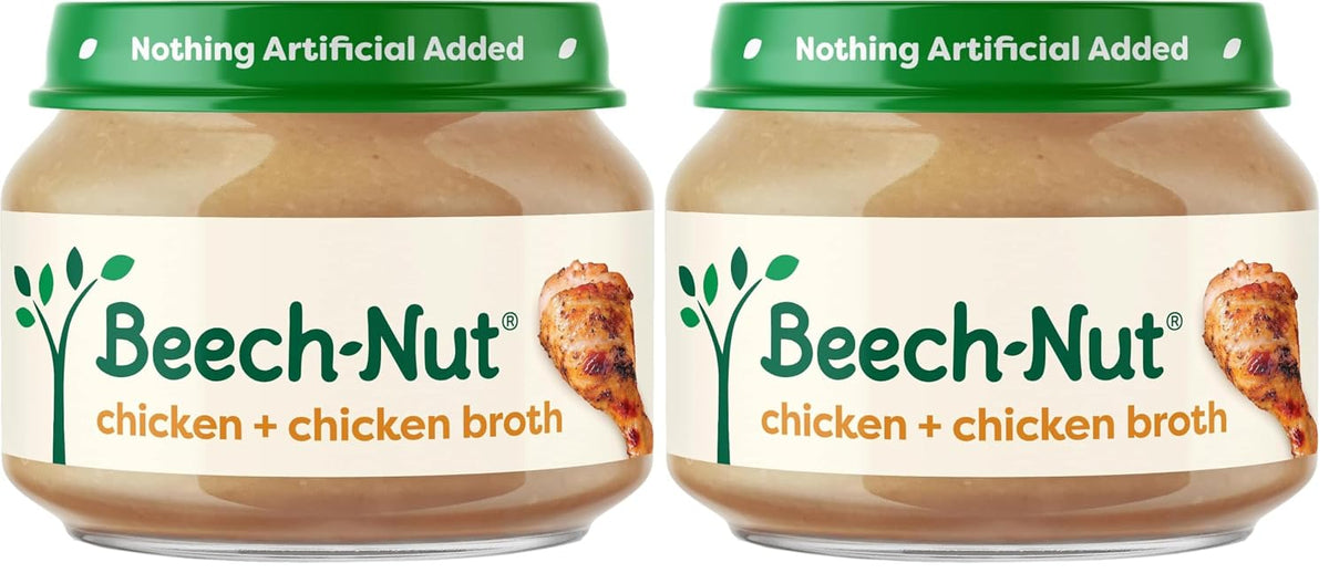 Beech-Nut Stage 2 Baby Food Pouch, Chicken & Veggies, 12 Pouches