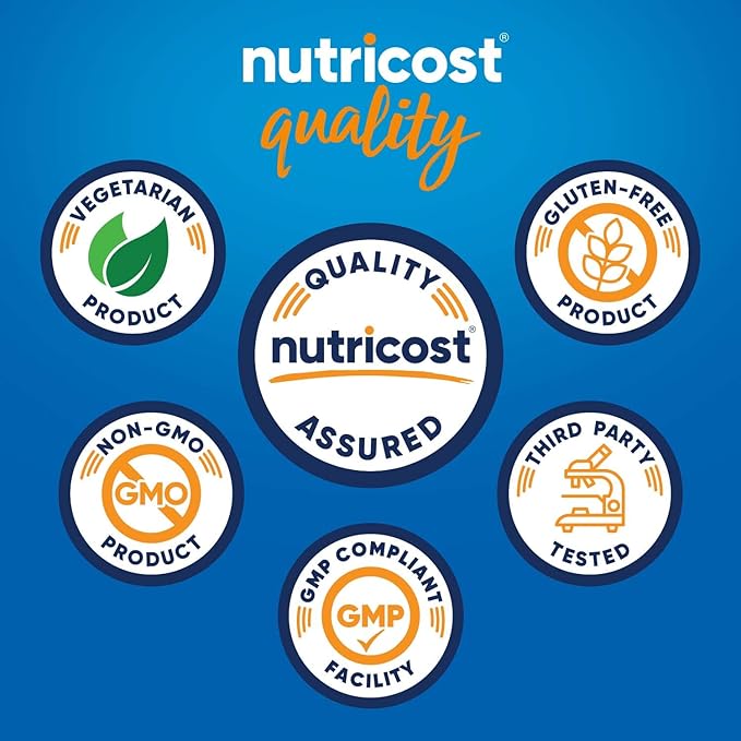 Nutricost Zinc Picolinate 50mg, 240 Vegetarian Capsules (2 Bottles) - Gluten Free and Non-GMO