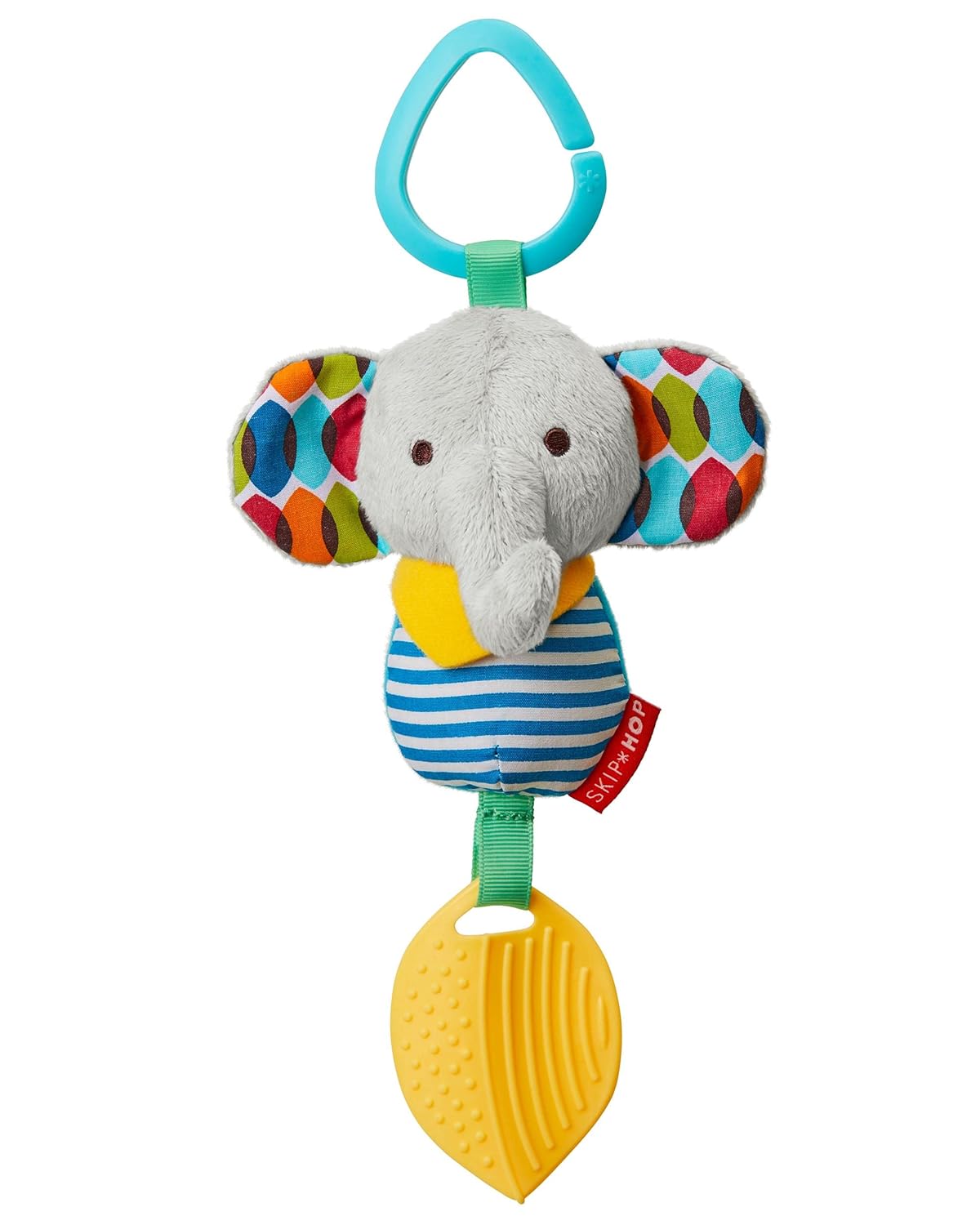 Skip Hop Bandana Buddies Baby Activity and Teething Toy with Multi-Sensory Rattle and Textures