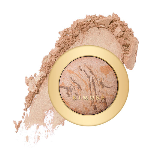 Kimuse Baked Foundation, Brighten Color Correcting Powder Foundation, Lighting Glow Baked Foundation For Mature Skin, Buildable