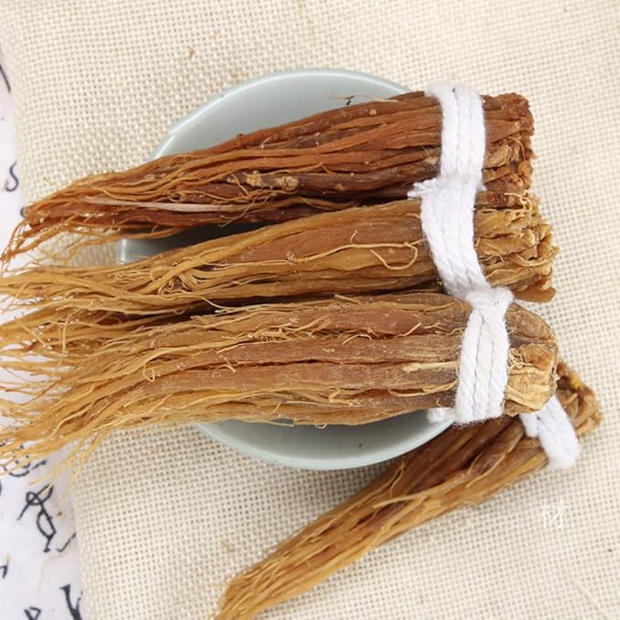 Red Ginseng Roots Red Ginseng Korean Red Ginseng Whiskers Red Ginseng Supplement Red Ginseng Tea Energy Chews (500 Grams /1.10 lbs) 1.0 Count