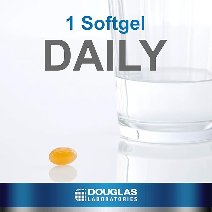 Douglas Laboratories Selenium + Vitamin E | 400 I.U. of Natural Form of Vitamin E and 50 mcg. of Selenium | 90 Softgels