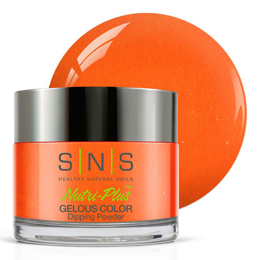 Sns Nail Dip Powder, Gelous Color Dipping Powder - Prince Of Orange (Orange/Coral, Cream) - Long-Lasting Dip Nail Color Lasts 14