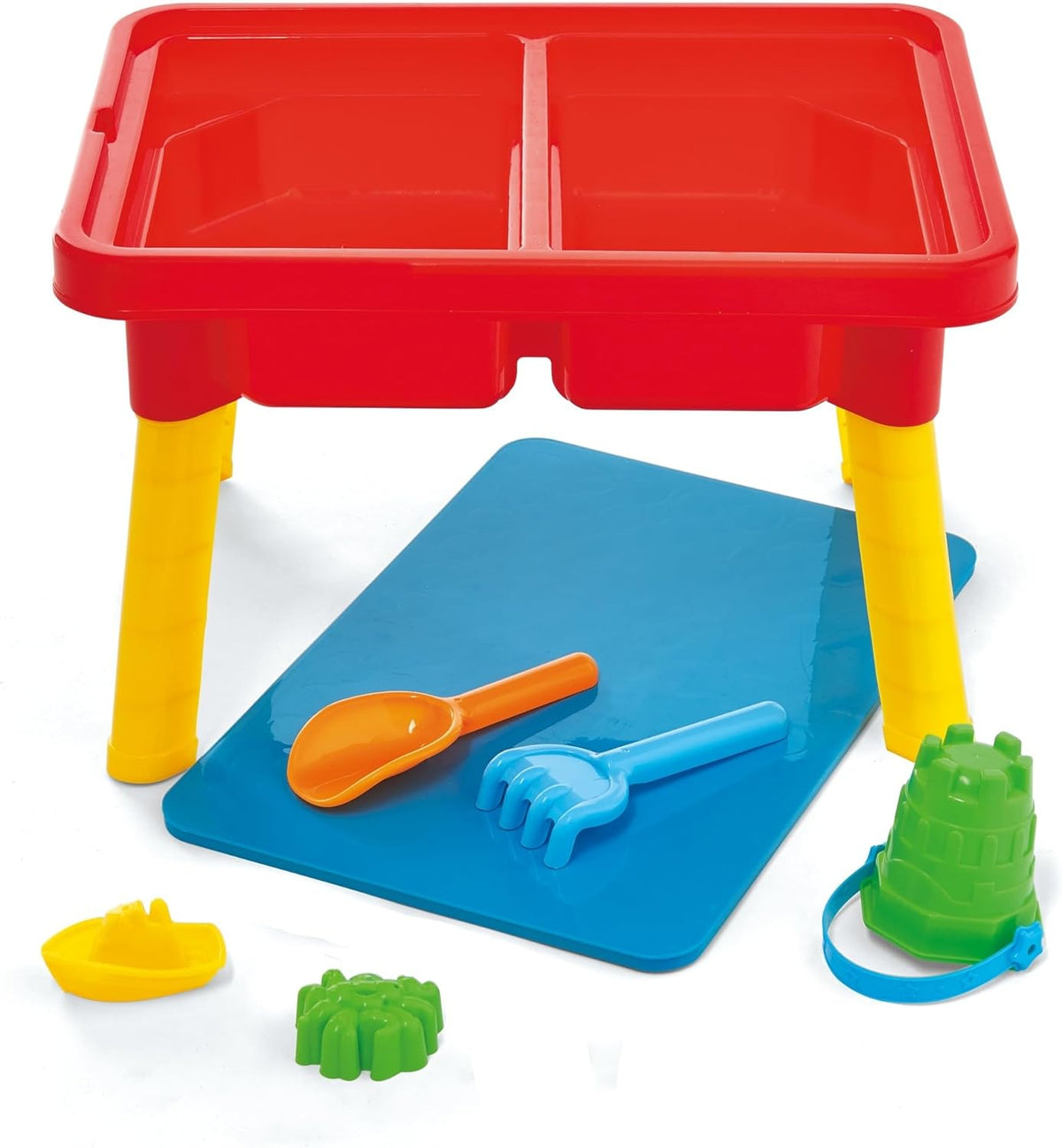 Kidoozie - Sand 'n Splash Activity Table | Scoop, pour and build at stand-up height - dual sensory bins with a cover for backyard mornings or playroom days, Ages 2+