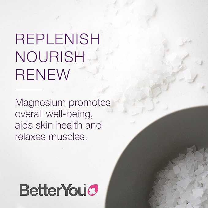 BetterYou Magnesium Muscle Body Spray - Relaxing Topical Magnesium and Essential Oil Spray - Lavender and Chamomile - Promotes Better Sleep - 3.38 oz (Pack of 3)