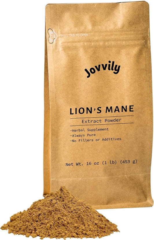 Lion's Mane Mushroom Extract, 1 lb, Hericium Erinaceus Extract, Herbal Supplement, Always Pure