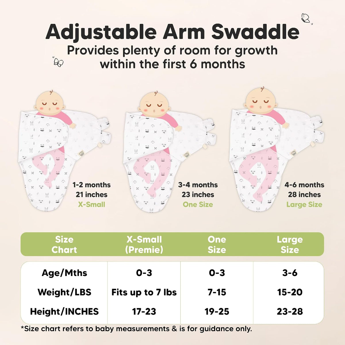 3pk Organic Swaddles for Newborns Girls, Boys & Hats (Nordic, 0-3M) | Soft Cotton Baby Sleep Sacks 0-3 Months, Breathable Baby Hats and Swaddles 0-3 Months, Newborn Essentials Must Haves
