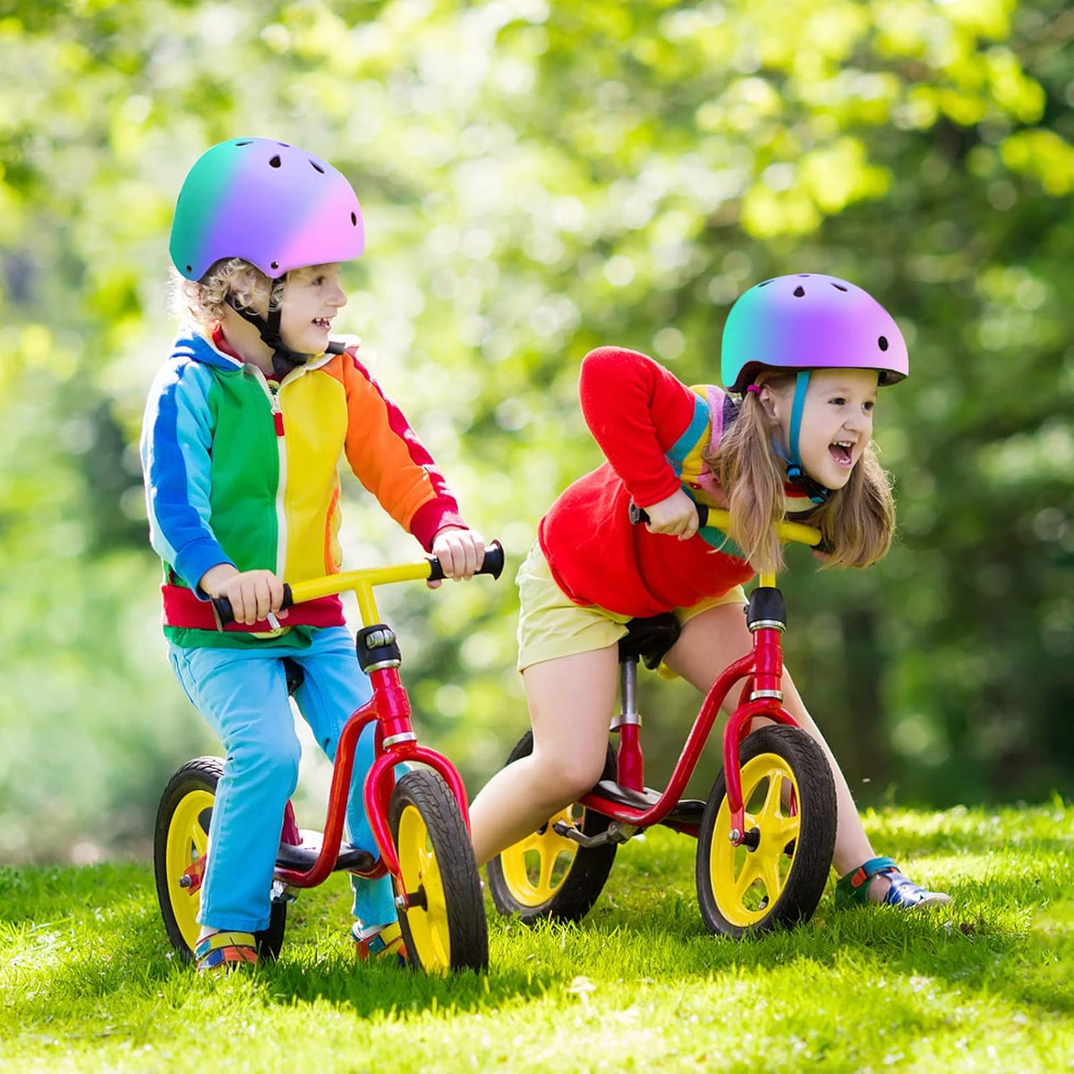 Kids Bike Helmet for 2-3-5-8-14 Ages Girls,Boys,Toddler,Kids and Youth, Ventilation and Impact Resistance