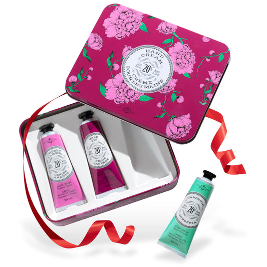 La Chatelaine Hand Cream Gift Set For Women, Hand Lotion For Dry Cracked Hands, Travel Size, Natural Hand Cream Made In France W