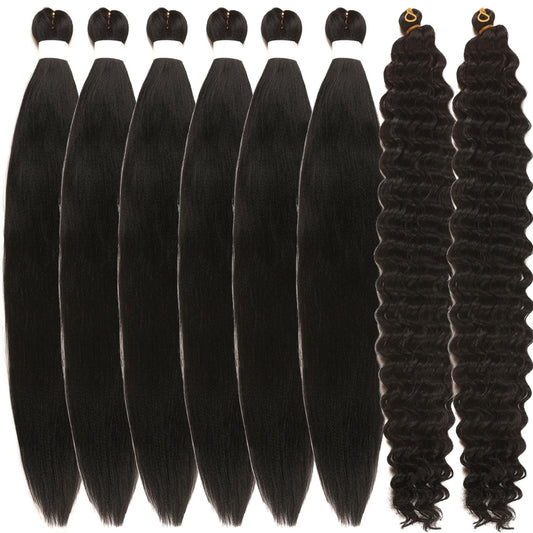 Leticia Black Braiding Hair For Boho Braids Curly Boho Braiding Hair Boho Hair For Braiding Braids