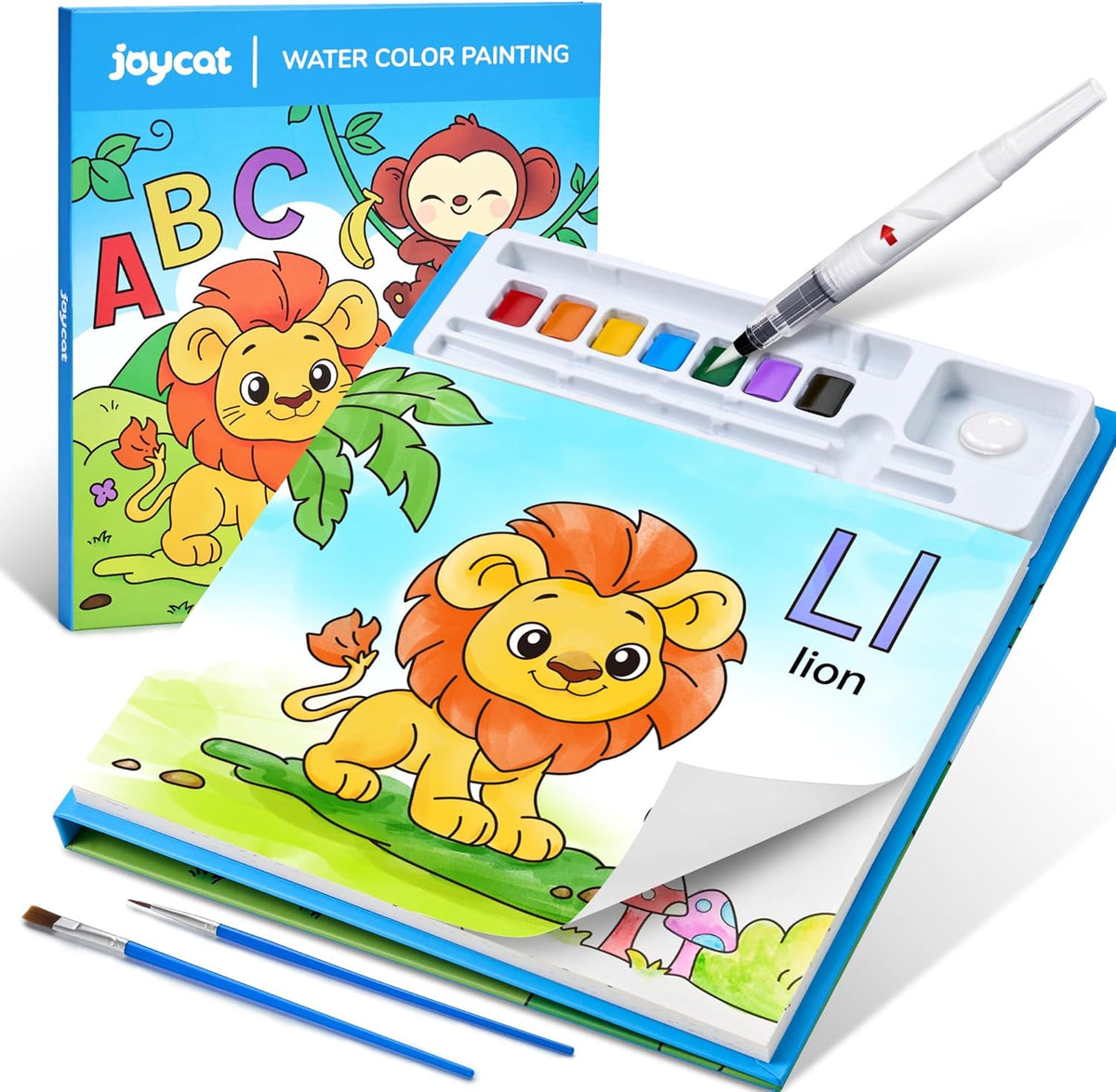 JoyCat Magical Pony Paint with Water Coloring Books for Toddlers and Kids Ages 3-5, 4-8, Arts and Crafts Drawing Activities Toy