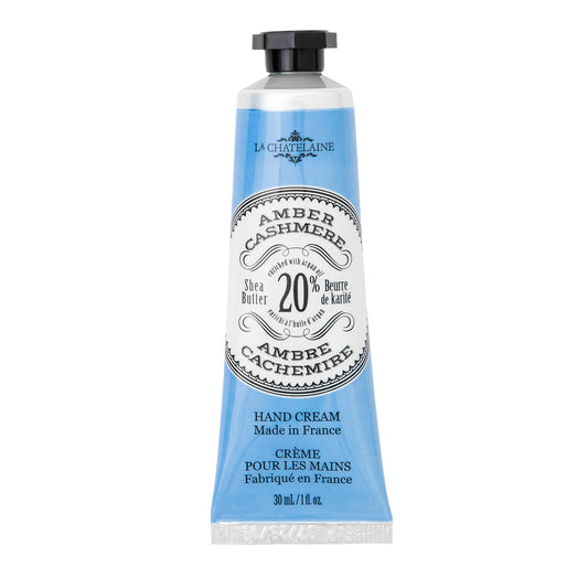 La Chatelaine 20% Shea Butter Hand Cream Travel Size, New Scent, Organic Argan Oil, Moisturizing, Nourishing, Repairing, Extra-R
