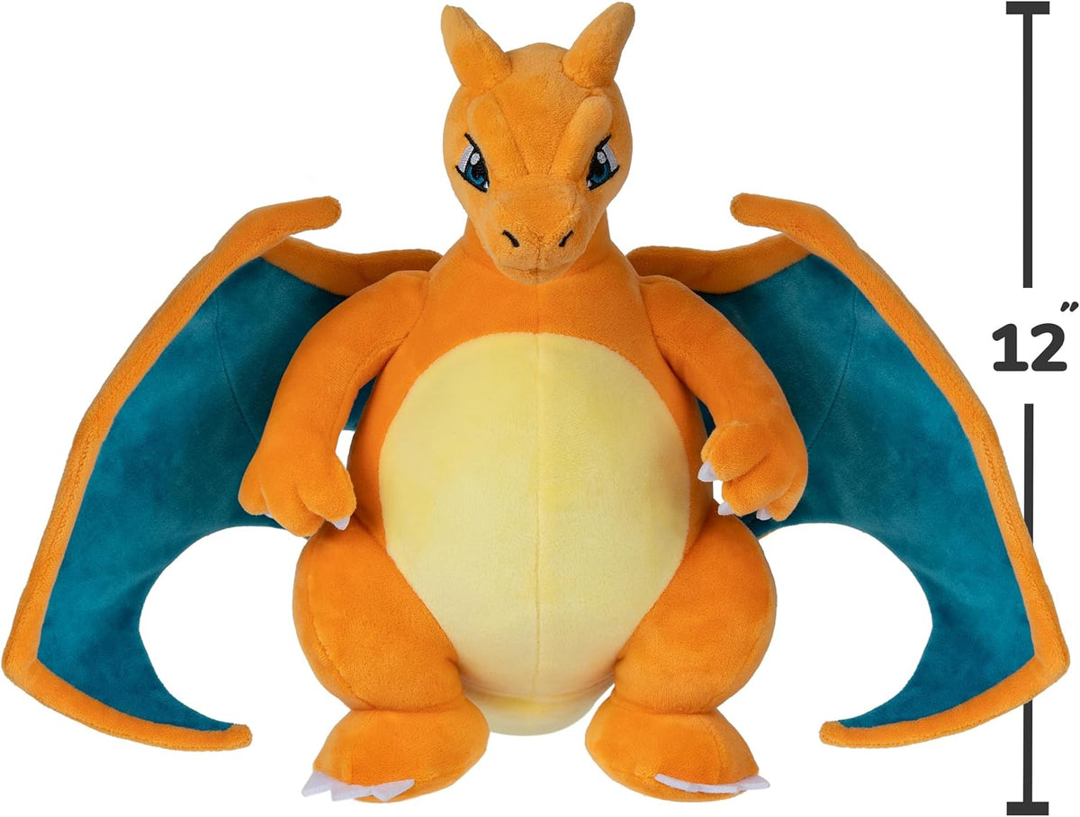 Pokemon Charizard Plush - 12-Inch Soft Plush with Authentic Details