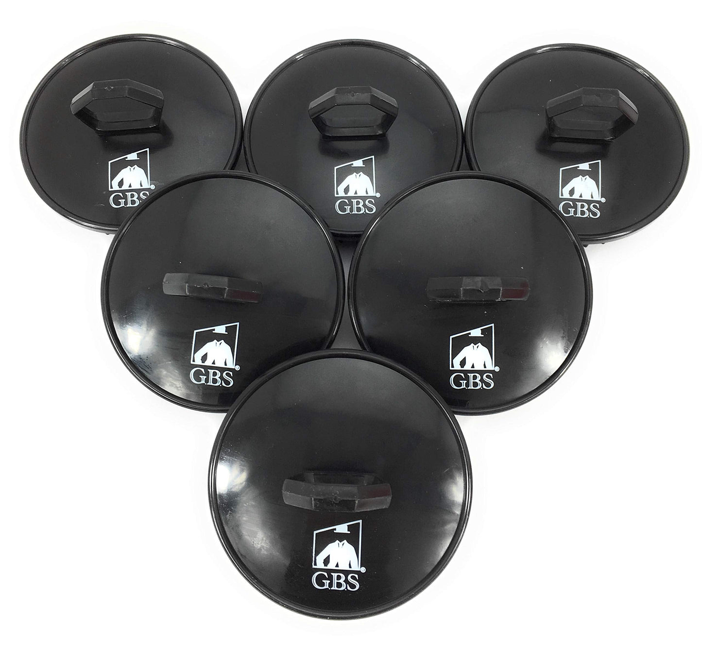 G.B.S Soft Scalp Massage Brush For Women And Men, Black, Pack Of 6