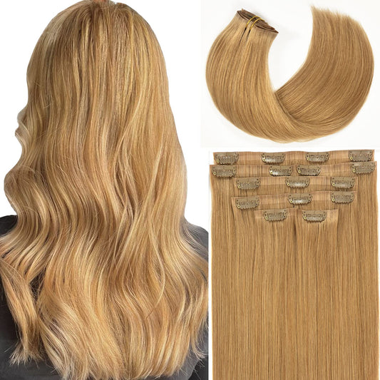 Lacer Hair New Technology Natural Hair Clip In Extensions Ultra Thin Seamless Pu Weft Blonde Hair Extensions Clip In 100% Human