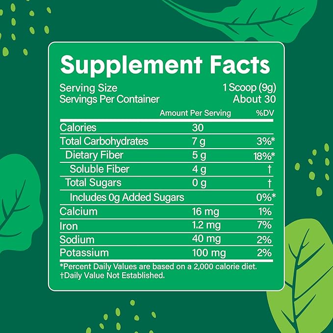 Bellway Super Fiber Powder + Greens Shaker Bottle Bundle